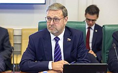 Konstantin Kosachev: EAEU, BRICS and the SCO to serve as a foundation for building new institutions for a multipolar world order