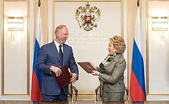 Важно планомерно развивать потенциал всех регионов России — В. Матвиенко