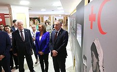 В Совете Федерации открылась выставка «Российский Красный Крест. 155 лет на службе милосердия»