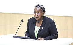В Совете Федерации выступила Председатель Ассамблеи Республики Мозамбик Э. Биаш