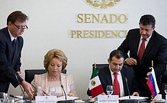 СФ и Сенат Генерального Конгресса Мексики подписали соглашение о сотрудничестве