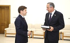 И. Новиков обсудил инициативы по развитию межрегионального сотрудничества с коллегами из Таджикистана