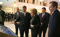 В. Матвиенко приняла участие в церемонии открытия второго пути на участке Байкало-Амурской магистрали Тыя – Северобайкальск