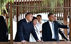 Заместитель Председателя СФ К. Косачев провел в Астрахани встречу с губернатором региона И. Бабушкиным