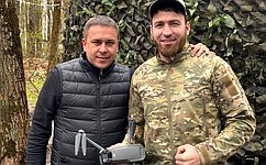 А. Гибатдинов передал собранный в Ульяновской области гуманитарный груз жителям приграничных российских регионов