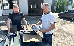 И. Мурог поддержал отправку груза бойцам СВО из Рязанской области