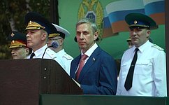А. Серёжников поздравил выпускников Хабаровского пограничного института ФСБ