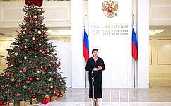 Е. Перминова приняла участие во Всероссийской акции «Ёлка желаний»