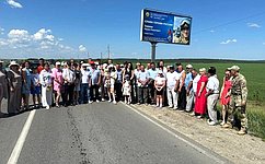 А. Гибатдинов принял участие в открытии памятного баннера в честь подвига участника СВО