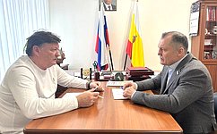 И. Мурог обсудил регистрацию новых рязанских брендов «Сапожковские грязи» и «Рязанская чоколава»