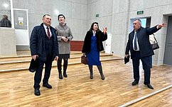 И. Мурог проконтролировал строительство детского сада и ремонт Дома культуры в Александро-Невском округе Рязанской области