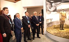 Б. Жамсуев и С. Михайлов приняли участие в открытии музейной экспозиции, посвященной подвигу Забайкальского фронта
