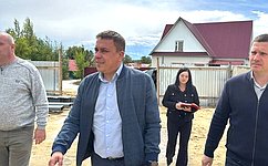 А. Гибатдинов проверил ход ремонта социальных объектов Ульяновского района