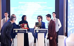 The Council of the Eurasian Women's Forum and the Parliamentary Network of Women Parliamentarians in Africa and the Arab World signed a Memorandum of Cooperation