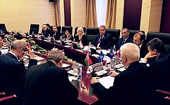 Международные наблюдатели от МПА СНГ встретились с Председателем Парламента Республики Казахстан