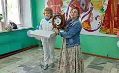 Н. Куликовских поздравила обучающихся Воргинской средней школы с Международным днем защиты детей