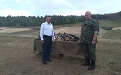 С. Рябухин посетил учебный центр войск связи Ульяновского гарнизона