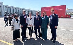 О. Щетинина: Бишкек сегодня с особым трепетом встретил День Победы