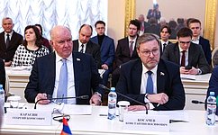 Сенаторы РФ выступили на заседаниях постоянных комиссий МПА СНГ