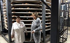 Л. Скаковская посетила с рабочим визитом одно из старейших предприятий Тверской области — ЗАО «Хлеб» (Тверской хлебозавод №1)