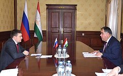 Н. Журавлев: Контакты между Россией и Таджикистаном отличает особая доверительность и конструктивность