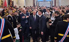 В. Голубев принял участие в церемонии главного храма Южного военного округа