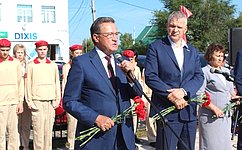 С. Рябухин принял участие в открытии в Ульяновской области аллеи Славы Героев СВО