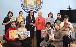 О. Бас посетила Луганский музей Букваря