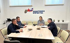 А. Гибатдинов ознакомился с работой Ульяновского филиала Фонда «Защитники Отечества»