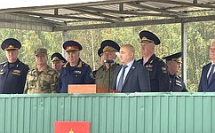 А. Вайнберг принял участие в торжественном открытии учебно-методического сбора Федеральной службы судебных приставов