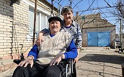 И. Кастюкевич обеспечил инвалидной коляской жителя пгт. Чаплынка