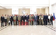В Совете Федерации чествовали военнослужащих добровольческого корпуса – бойцов разведывательно-штурмовой бригады «Ветераны»