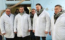 А. Яцкин и А. Двойных посетили сельскохозяйственные предприятия Ростовской области