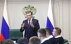 С. Рябухин встретился с ветеранами СВО, проходящими обучение в сфере госуправления