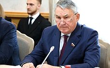 Ю. Воробьев и В. Татаринович провели заседание российско-белорусской Межпарламентской комиссии по межрегиональному сотрудничеству