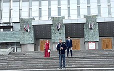 К. Косачев принял участие в патриотическом мероприятии в Йошкар-Оле