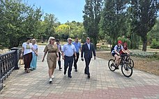 В. Голубев ознакомился с ходом модернизации инфраструктуры Таганрога