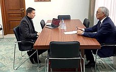 Б. Жамсуев обсудил развитие «Движения первых» с руководством забайкальского отделения организации