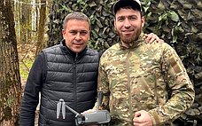 А. Гибатдинов передал собранный в Ульяновской области гуманитарный груз жителям приграничных российских регионов