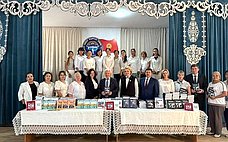 Л. Гумерова приняла участие в открытии нового здания школы-интерната имени В. Терешковой в Киргизии