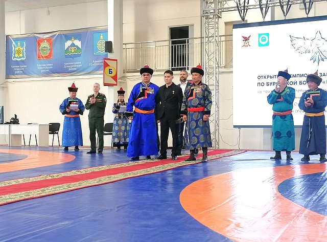 Баир Жамсуев в регионе принял участие в торжественных мероприятиях, посвященных 79-й годовщине Великой Победы