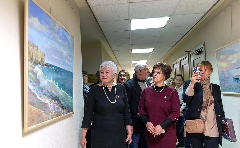 Открытие выставки картин «Море. Севастополь. Небо»