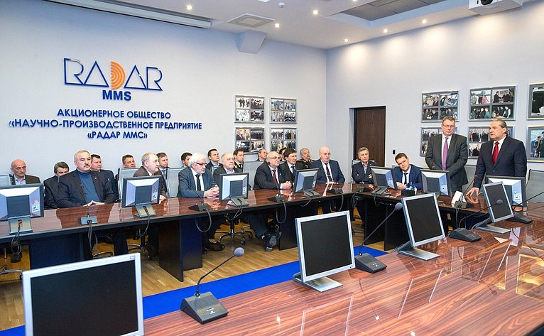 Алексей Александров посетил научно-производственное объединение РАДАР