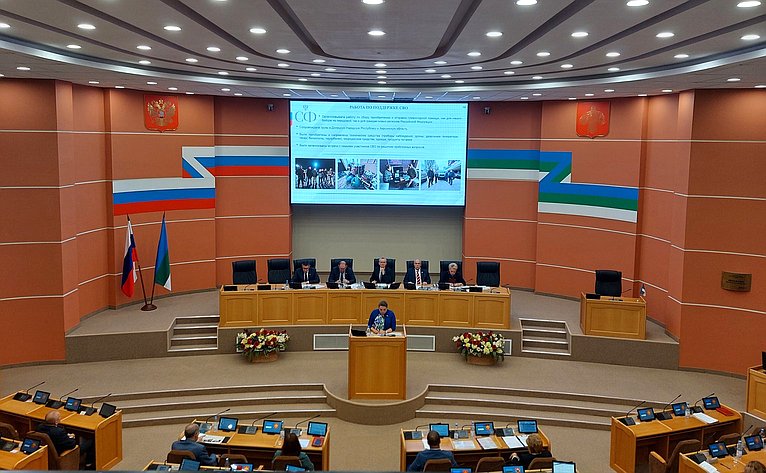 Елена Шумилова выступила с отчетом о работе перед депутатами Республики Коми