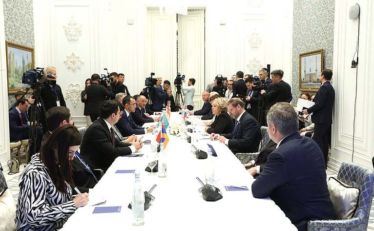 Встрече руководителей парламентов государств-участников Евразийского экономического союза