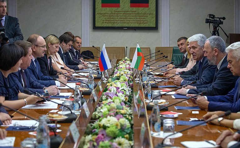 Встреча членов групп по сотрудничеству Федерального Собрания РФ и Народного Собрания Республики Болгарии