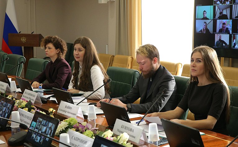 Круглый стол в рамках работы Палаты молодых законодателей при СФ