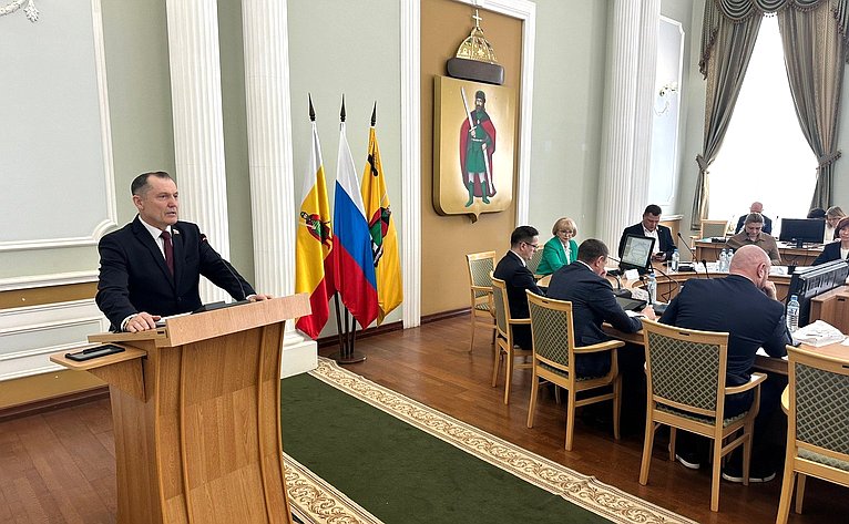 Игорь Мурог принял участие в заседании Рязанской городской Думы