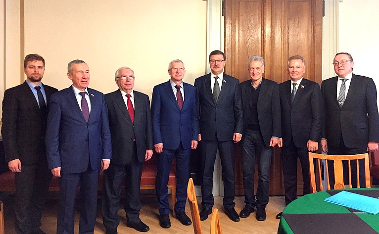 В Австрии проходит рабочий визит делегации Комитета Совета Федерации по международным делам во главе с его председателем Константином Косачевым