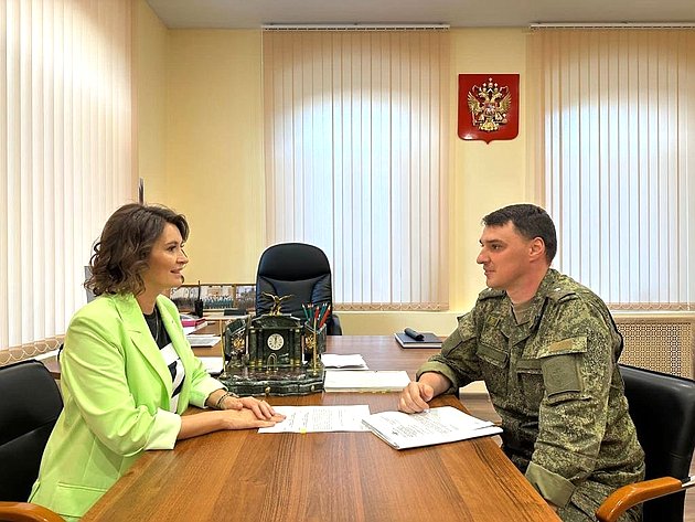 Маргарита Павлова провела рабочую встречу с военным комендантом Челябинской области
